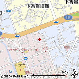 静岡県沼津市下香貫汐入2165周辺の地図