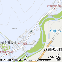 京都府京都市左京区八瀬近衛町540周辺の地図