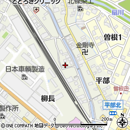 愛知県名古屋市緑区鳴海町（柳長）周辺の地図