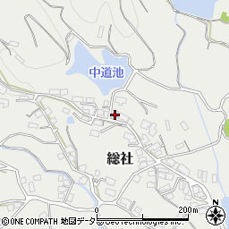 岡山県津山市総社904周辺の地図