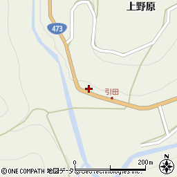 愛知県東栄町（北設楽郡）月（上手）周辺の地図
