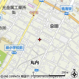愛知県名古屋市緑区鳴海町京田162周辺の地図