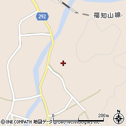 兵庫県丹波市山南町阿草17周辺の地図