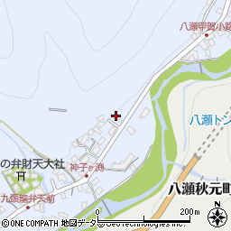 京都府京都市左京区八瀬近衛町539周辺の地図