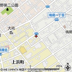 愛知県名古屋市南区上浜町305周辺の地図
