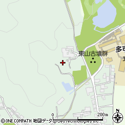 兵庫県多可郡多可町中区東山539周辺の地図