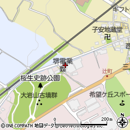 滋賀県野洲市小篠原56周辺の地図