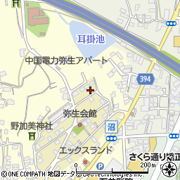 岡山県津山市弥生町63周辺の地図