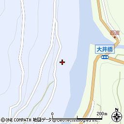 静岡県浜松市天竜区佐久間町戸口1-1周辺の地図