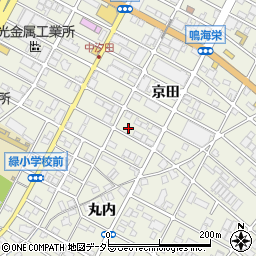 愛知県名古屋市緑区鳴海町京田152周辺の地図