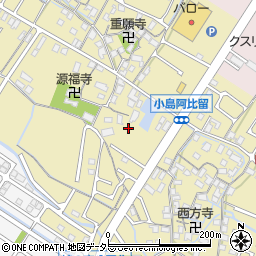 滋賀県守山市小島町1592周辺の地図