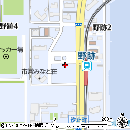 愛知県名古屋市港区野跡3丁目7周辺の地図