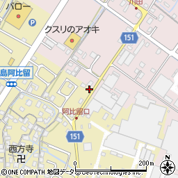滋賀県守山市小島町702周辺の地図
