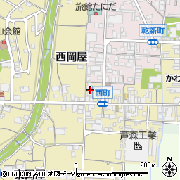 兵庫県丹波篠山市西町67-13周辺の地図