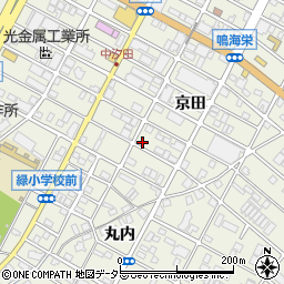 愛知県名古屋市緑区鳴海町京田153周辺の地図