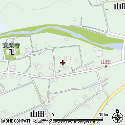 兵庫県神崎郡神河町山田489-1周辺の地図