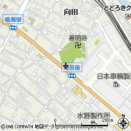 愛知県名古屋市緑区鳴海町善明寺周辺の地図