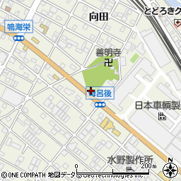 愛知県名古屋市緑区鳴海町（善明寺）周辺の地図