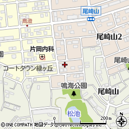 尾崎山ハウスＢ棟周辺の地図