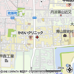 兵庫県丹波篠山市北新町70周辺の地図