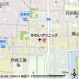 兵庫県丹波篠山市西町26周辺の地図