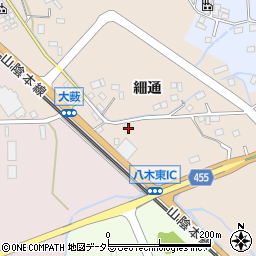 京都府南丹市八木町大薮石橋周辺の地図