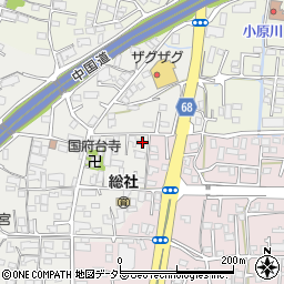 岡山県津山市総社31周辺の地図