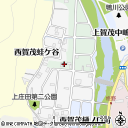 京都府京都市北区西賀茂下庄田町175周辺の地図