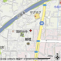 岡山県津山市総社32周辺の地図