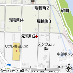 豊田第一駐車場周辺の地図