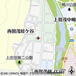 京都府京都市北区西賀茂下庄田町174周辺の地図