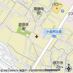 滋賀県守山市小島町1583周辺の地図