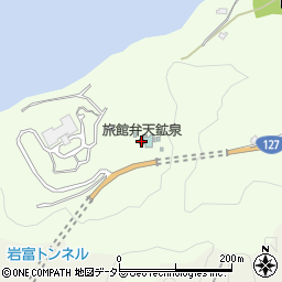 旅館弁天鉱泉周辺の地図