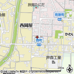 兵庫県丹波篠山市西町66周辺の地図