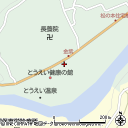 愛知県北設楽郡東栄町下田門前周辺の地図