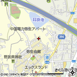 岡山県津山市弥生町62周辺の地図