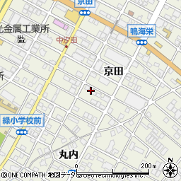 愛知県名古屋市緑区鳴海町京田146周辺の地図
