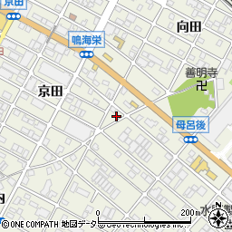 愛知県名古屋市緑区鳴海町京田50-2周辺の地図
