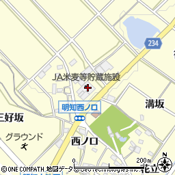 ＪＡあいち豊田　三好営農センター・三好カントリー周辺の地図