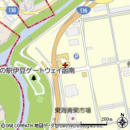 セブンイレブン道の駅伊豆ゲートウェイ函南店周辺の地図