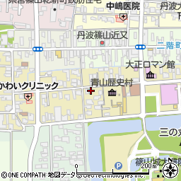 兵庫県丹波篠山市北新町48-6周辺の地図