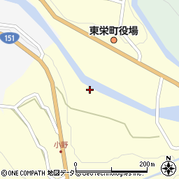 愛知県北設楽郡東栄町本郷鈴广周辺の地図