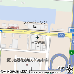 協同飼料株式会社　名古屋工場周辺の地図