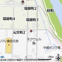豊田電気工事協同組合周辺の地図