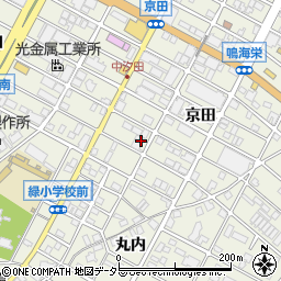 愛知県名古屋市緑区鳴海町京田176周辺の地図
