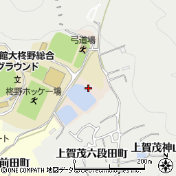 京都府京都市北区上賀茂茨谷町周辺の地図