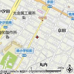 愛知県名古屋市緑区鳴海町京田158周辺の地図