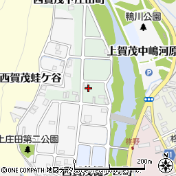 京都府京都市北区西賀茂下庄田町194周辺の地図