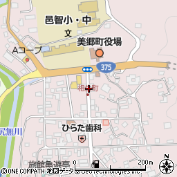 麻尾理髪店周辺の地図