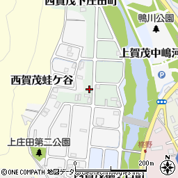 京都府京都市北区西賀茂下庄田町169周辺の地図
